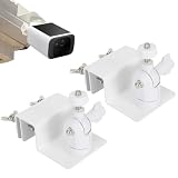 Tonton 防犯カメラ 雨樋マウント eufySoloCam S220/C210、eufyCam 3/S330、eufyCam 2C/2C Pro用 調節可能なマウント 監視カメラ ブラケット ホワイト 2個セット