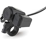 バイク 用USB電源ソケット充電器 シガーライターソケット (タイプ１)