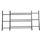 John Sterling Non-Opening Style 3-Bar Child Safety and Window Guard Black 1123-DB [並行輸入品]
