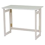 萩原 折りたたみテーブル VT-7811WS テーブル 折り畳み式 簡単 代引不可