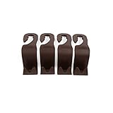 uxcell カーヘッドレストフック プラスチック フック 4個入り