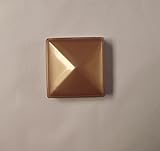 新しいフェンスポストプラスチックブロンズキャップ2 x 2 ( 50パック) Made in USA