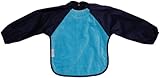 Silly billyz 3261106 Long Sleeve Bib Aqua and Navy Blue 6-24 Months by Baby [並行輸入品]