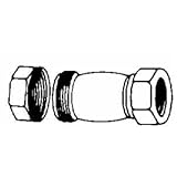 Mueller Industries 160-003 Galvanized Coupling [並行輸入品]