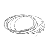 PULABO 6本/セットエレキギター弦スチールコアニッケル合金巻き(009-042) 実用的