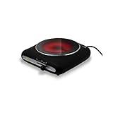 ヒロコーポレーション HT-7585BK ブラック Modere [クッキングヒーター]