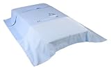 Cambrass 60X130cm Cot Bedspread Winter/Summer (Style 61,Blue) by Cambrass