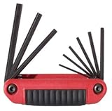 Eklind 25912 9 Piece Ergo-Fold SAE Fold-Up Hex Key Set (0.05" to 3/16") by Eklind Tool [並行輸入品]