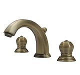 BlairhausワシントンWidespreadバスルームシンク蛇口with Beveled Escutcheons 514.121WS-POCH 1