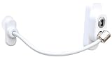 Penkid Safety Window Restrictor (Single, White) by Penkid Window Restrictor