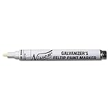 Nissen GFWH Galvanizer's Feltip Paint Marker, White by Nissen
