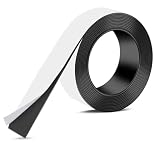 YACHUN マグネットシート ラバーマグネット 幅25mm x 厚み1.5mm 長さ2M 磁石シート 粘着テープ付き 強力 粘着剤付き DIY 自由に切れるタイプ ゴム磁石