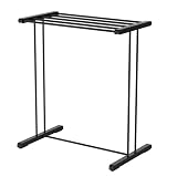 HEIAN SHINDO フェイスタオルスタンド マットブラック 耐荷重1kgx5 幅45cm STH-30BK 平安伸銅工業