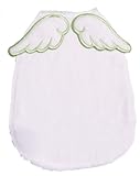 【MC2】汗取りパッド 天使の羽 かわいい 赤ちゃん ベビー 汗取りシート ガーゼ生地 タオル あせも 出産祝い 新生児 (緑)