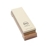 King Two Sided Sharpening Stone withベース – # 1000 & # 6000 2-Pack ベージュ