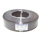 カワイ電線 カラーVVFケーブル 600Vビニル絶縁ビニルシースケーブル 1.6mm 3心 100m巻 こげ茶 VVF1.6×3C×100mコゲチャ