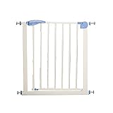 Costway Baby Safety Playpen難聴扉子供安全扉の拡大赤ちゃん階段バリアペット犬フェンス隔離扉 (色 : 濃紺)