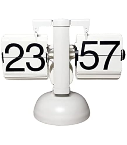 Amazon.co.jp: 奈良美智 パタパタクロック WALK ON(ホワイト) : ホーム