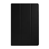【PCATEC】 SoftBank Lenovo Tab 3 8.0 / Y!mobile Lenovo TAB3 602LV / Lenovo Tab 2 A8-50F用レザーケース 三つ折 カバー 薄型 軽量型 スタンド機能 PUレザーケース (ブラック)