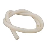 uxcell 柔軟なシリコンチューブ ホースパイプ 高耐熱 長さ1M 12mm x 18mm 半透明