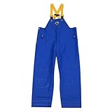 マリンメイト　サロペット（ワンタッチ胸付ズボン）　Ｆ－９０３５Ｓ　Ｍ　ブルー