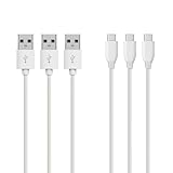 充電器 充電ケーブル type-c タイプc 1ｍ 3本セット 急速充電 (USB-A to Type-C, 3) [並行輸入品]