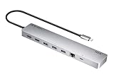 ATEN USB-C マルチポート ドッキングステーション（100W電源パススルー対応） UH3240
