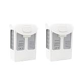 DJI Phantom 4 Pro バッテリー 5870mAh Phantom 4A/4 pro/4 pro v2.0/4 RTK シリーズ ドローン交換用バッテリー(Battery 2 Pcs)