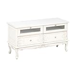 「Violetta ヴィオレッタシリーズ」 ヨーロピアン アンティーク調 リビングボード RTV-1757AW ホワイト