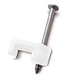 Gardner Bender psw-200j低電圧ケーブルStaple、1 / 4 in。、cat6、rg-59、RG - 6、ホワイト