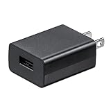 サンワサプライ(Sanwa Supply) USB充電器 USB A×1ポート(1A) USBアダプター/コンセント ブラック ACA-IP86BK