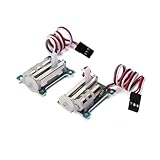 FLASH HOBBY GS1502 高トルク マイクロ リニアデジタルサーボ プラスチックサーボ 6.0V小型軽量サーボ 2個 1.5g 超小型3D飛行機用(JRプラグ)