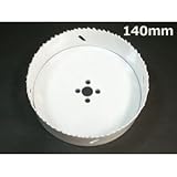 バイメタルホールソー 140mm カップ単品販売 VP-125塩ビパイプに 鋼材穴あけに 配管工事に