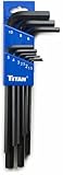 Titan Tools 12719 Metric Long Arm Hex Key Set - 9 Piece by Titan Tools