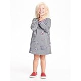 オールドネイビー OLD NAVY/ フレンチテリープリントシフトドレス グレープリント ワンピース 12～18ヶ月【並行輸入】