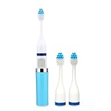mazimark -- 2個ヘッドブラック電動歯ブラシソニッククリーナーVibrate Oralバッテリー