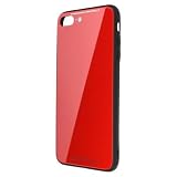 日本トラストテクノロジー ワイヤレス充電対応ケース for iPhone8 Plus レッド TPUGC8P-RD