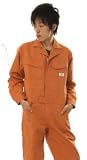 ディッキーズ Dickies (山田辰)オールシーズン用 ツヅキ服 1101 オレンジ Lサイズ