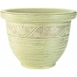 Myers Industries Inc.ZEA16001P53Glaze Resin Planter-16"CHAMPAN GLAZE PLANTER (並行輸入品)