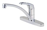 三栄水栓 【キッチン用混合栓】 シングル台付混合栓 K676V