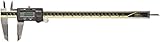 Mitutoyo ABSOLUTE 500-165 Digital Caliper, Stainless Steel, Battery Powered, Inch/Metric, 0-12" Rang