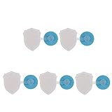 Lovoski 5本　調整可能　ベビー　赤ちゃん　ドアロック　ストッパー　クリップ　ケガ防止　全2色 - ホワイト