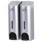 【Amazon.co.jp 限定】 チチロバ(Titiroba) シャンプーディスペンサー マグネット 壁掛け 詰め替え ボトル ホテル仕様