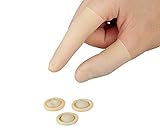 アズワン クリーンノールディスポリムレス指サック イエロー M