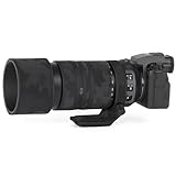 CHASING BIRDS 迷彩防水レンズコート LUMIX S 100-500mm F5-7.1 OIS 用 防雨レンズ保護カバー バージョン IV (暗い)
