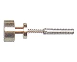 額吊飾鋲ﾌｯｸ 12mm ｶｰﾙﾌﾟﾗｸﾞ付 4119 fukui