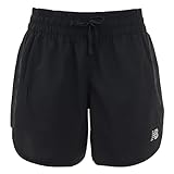 [ニューバランス] ショートパンツ Core ウーブン5インチショーツ(インナーなし) WS11200 レディース BK(ブラック) S