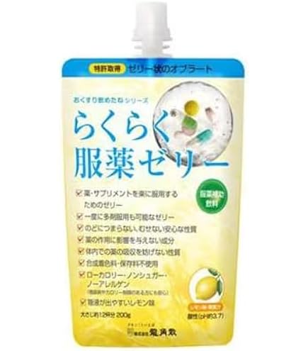 Amazon.co.jp: 龍角散 らくらく服薬ゼリー チアパック 200gx60個 (2
