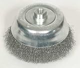 Westward 1GBR6 Crimped Cup Brush, 5 In Dia, 0.0200 Wire [並行輸入品]