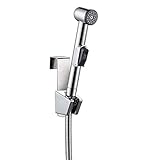 Boen lb981トイレHand Held Bidet Shattaf布おむつSprayer with 5 ft Extra Longホースとブラケットホルダー、ポリッシュクローム